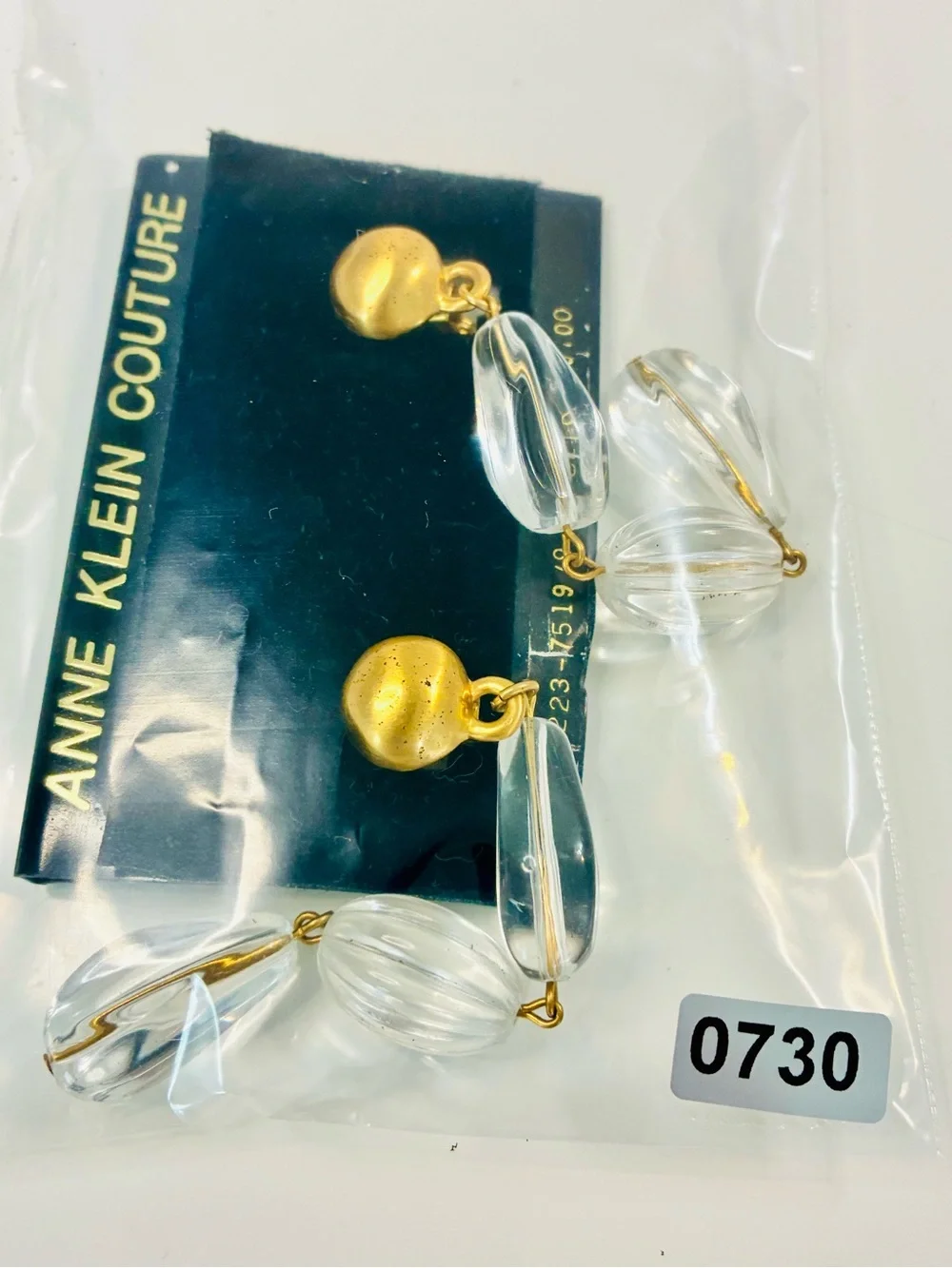 Anne Klein Couture clip earrings